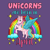 Unicorns Are Born In April Vintage Hoodie | Teevron
