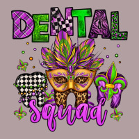 Dental Squad Mardi Gras Teeth Vintage Hoodie | Teevron
