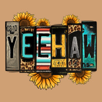 Yeehaw License Plate Letters Vintage Tee | Teevron