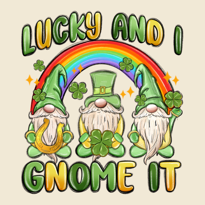 Lucky And I Gnome It Premium Tee by MaliasSmallBusiness | Teevron