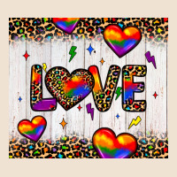 Love Hearts Pride Tumbler Urban Heavy Tee | Teevron