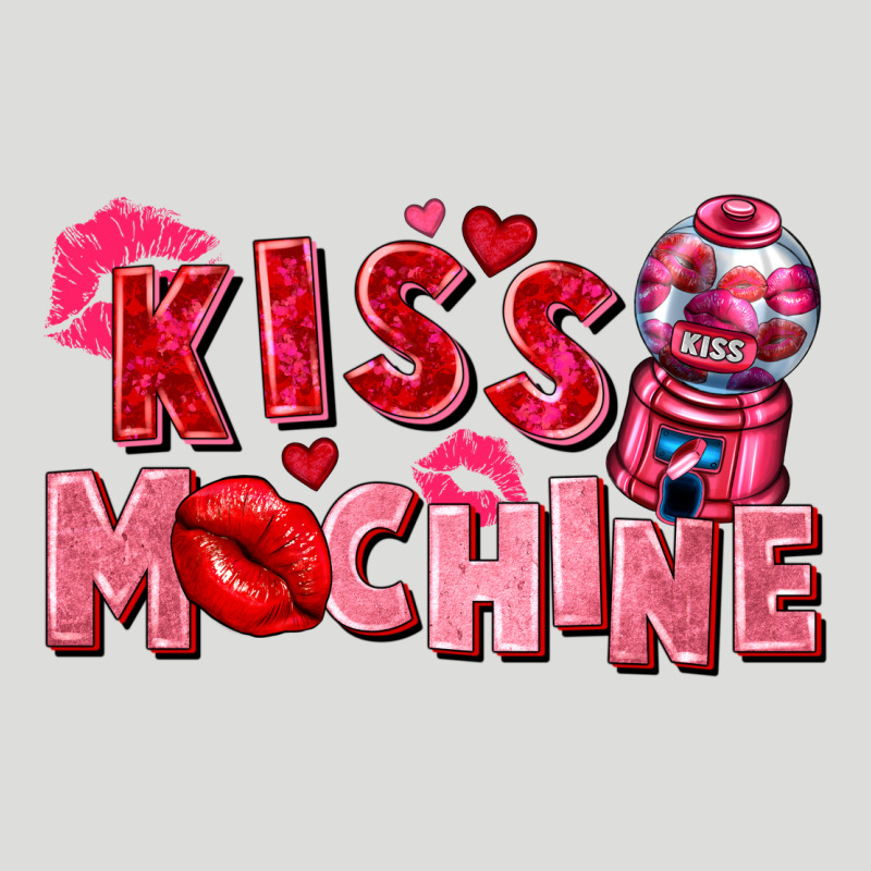 Kiss Machine Valentine's Day Zipper Hoodie by FaDigitalArtStudio | Teevron