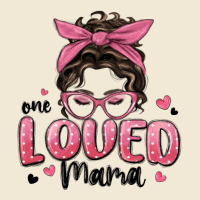 One Loved Mama Messy Bun Premium Tee | Teevron