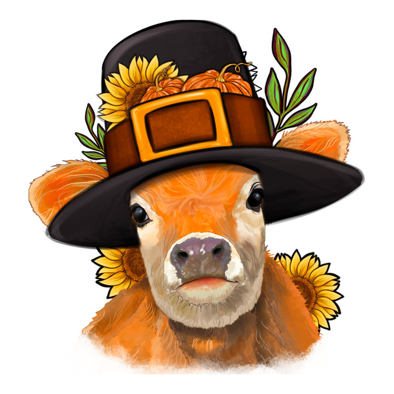 Thanksgiving Cow Premium Tee by NancyCooperArtShop | Teevron