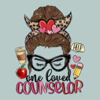 Messy Bun One Loved Counselor Heavy Core Tee | Teevron