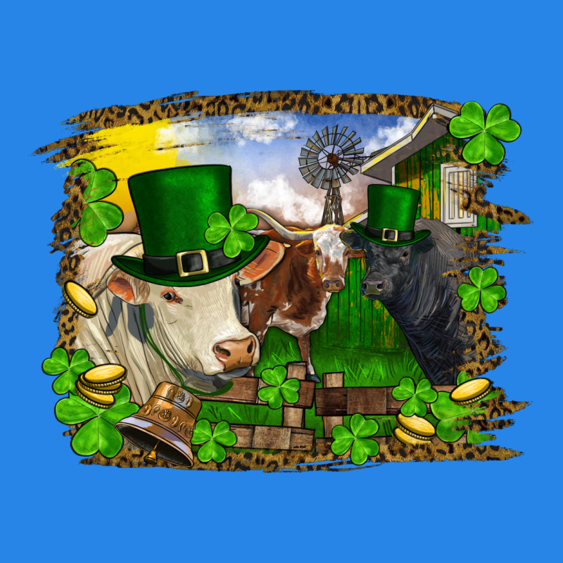 St Patrick's Day Cows Premium Hoodie by RanaPortraitStore | Teevron