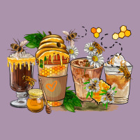 Honey Bee Coffee Cups Heavyweight Hoodie | Teevron