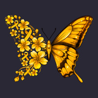 Childhood Cancer Butterfly Vintage Tee | Teevron