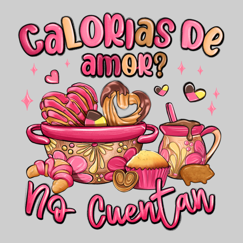 Calorias De Amor No Cuentan Mexican Valentines Day Premium Tee by MaliasSmallBusiness | Teevron