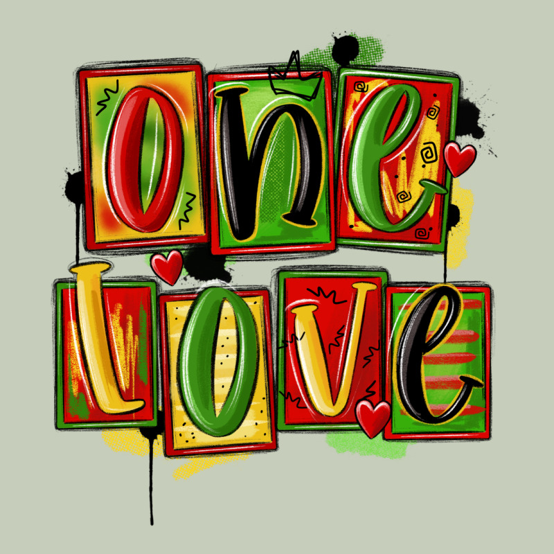 One Love Juneteenth Ladies Tee by MaliasSmallBusiness | Teevron
