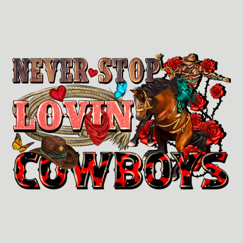 Never Stop Lovin Cowboys Zipper Hoodie by FaDigitalArtStudio | Teevron