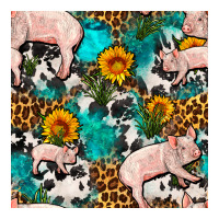 american yorkshire pig seamless pattern | Teevron