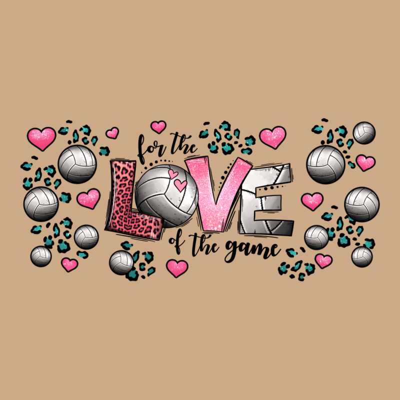For The Love Of The Game  Volleyball Vintage Hoodie by Jasminsmagicworld | Teevron