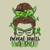 Messy Bun Mental Health Warrior Heavy Core Tee | Teevron