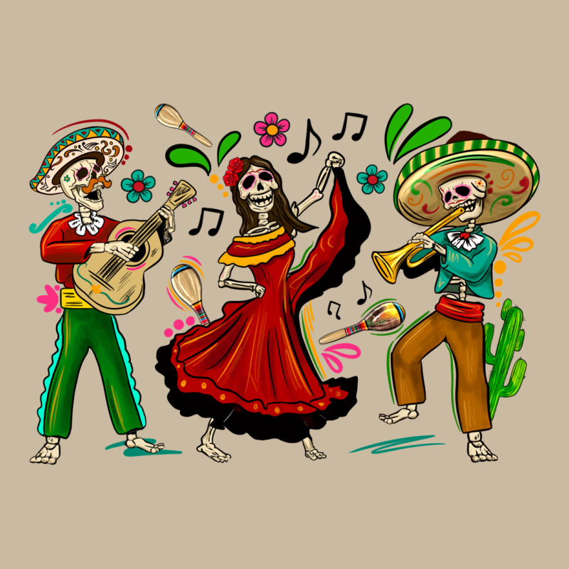 Mexican Skeletons Long Sleeve Tee by texasbilliewilder | Teevron