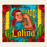 Hundred Percent Latina Strong Woman Vintage Tee | Teevron