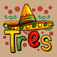 Tres My Third Mexican Birthday Vintage Hoodie | Teevron