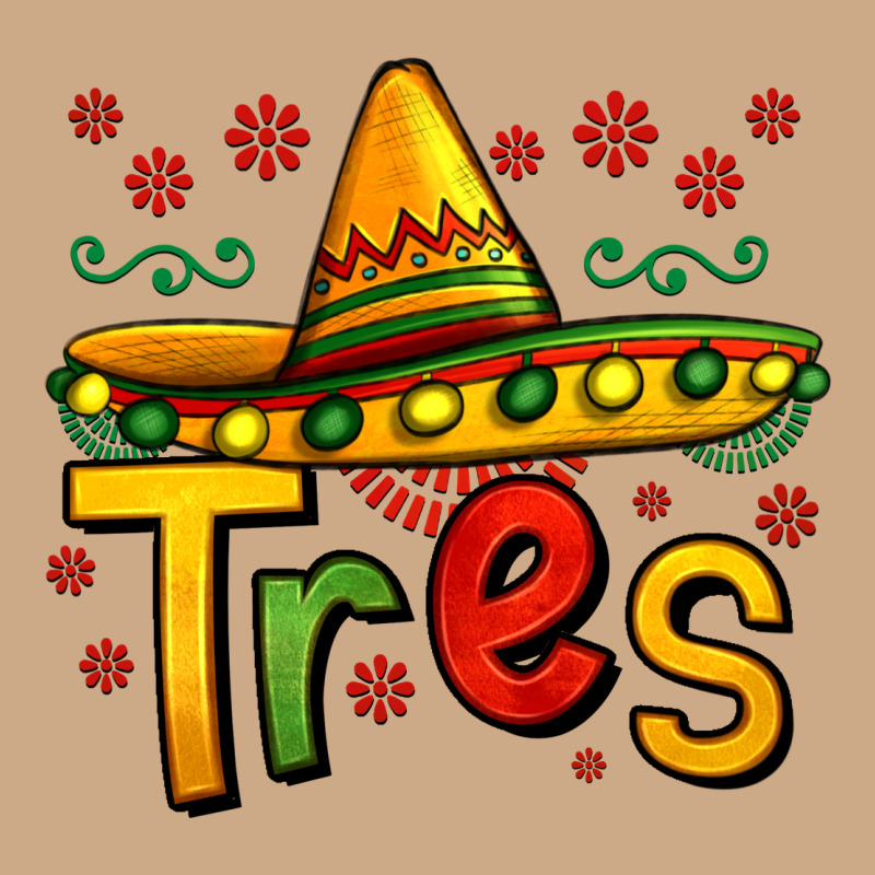Tres My Third Mexican Birthday Vintage Hoodie by Jasminsmagicworld | Teevron