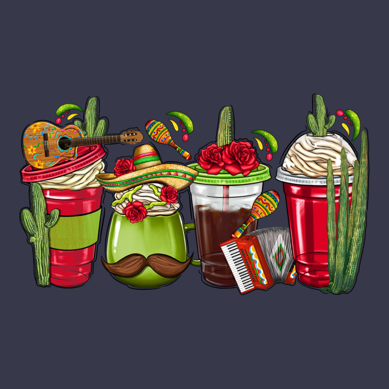 Mexico Coffee Cups Long Sleeve Tee by texasbilliewilder | Teevron