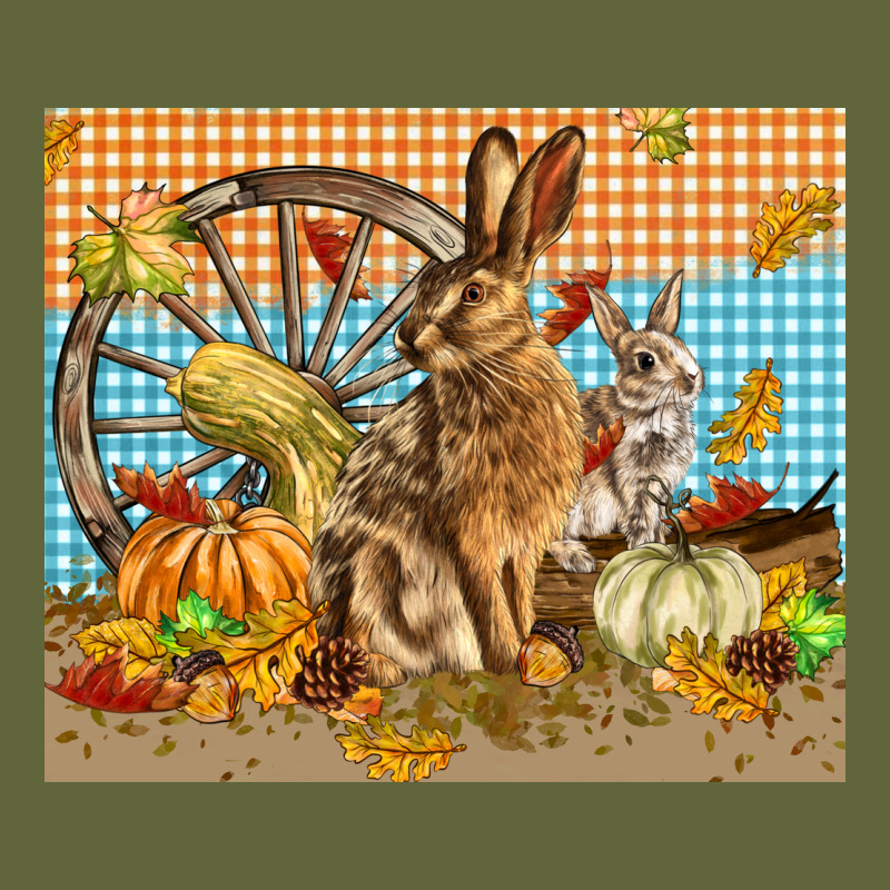 Fall Rabbit  Mousepad Classic Tee by LillyAllenDesigns | Teevron