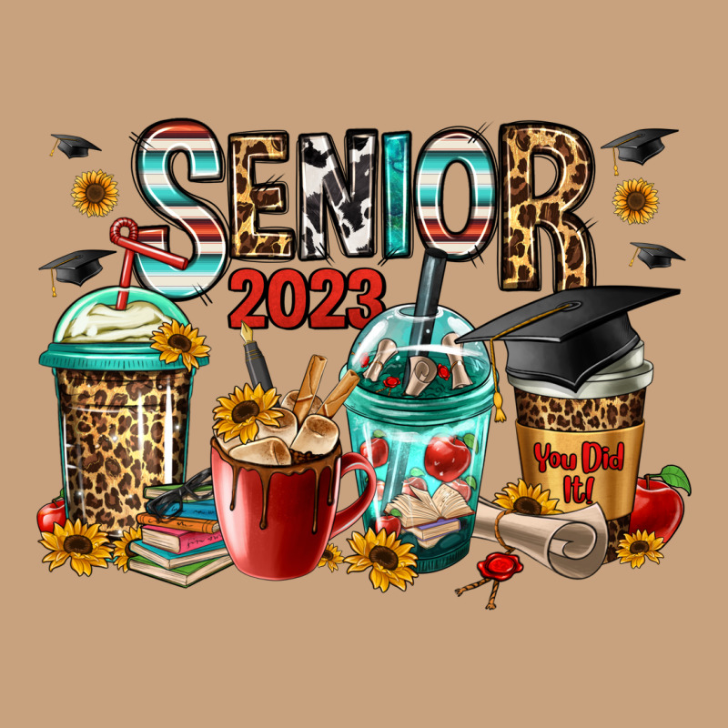Senior 2023 Coffee Cups Vintage Tee by Jasminsmagicworld | Teevron