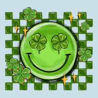 Checkered St. Patrick's Day Ladies Tee | Teevron