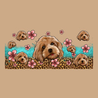 Floral Cockapoo Vintage Hoodie | Teevron