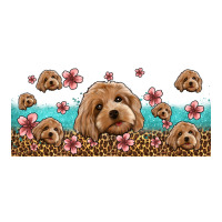 floral cockapoo | Teevron
