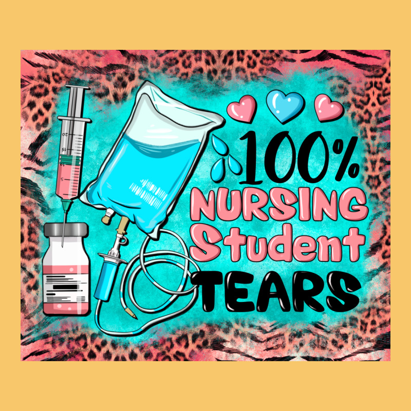 100 Nursing Student Tears Mousepad Vintage Hoodie by BarkalooDesign | Teevron