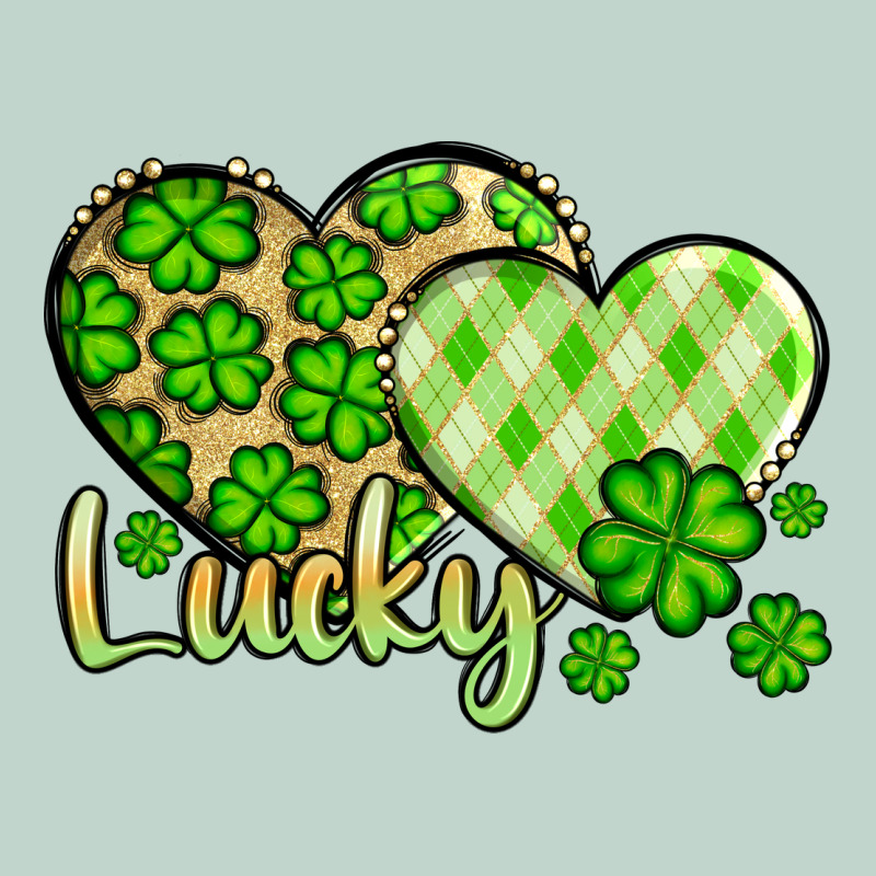 St. Patrick's Lucky Hearts Zipper Hoodie by OliviaCreatesArt | Teevron