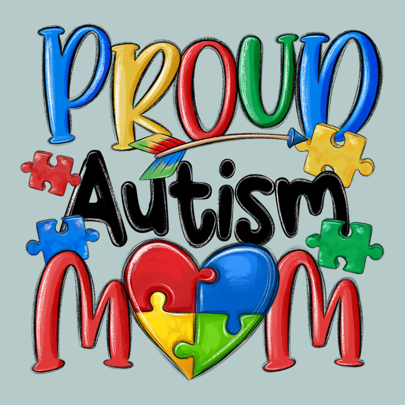 Proud Autism Mom Heavy Core Tee by MaliasSmallBusiness | Teevron