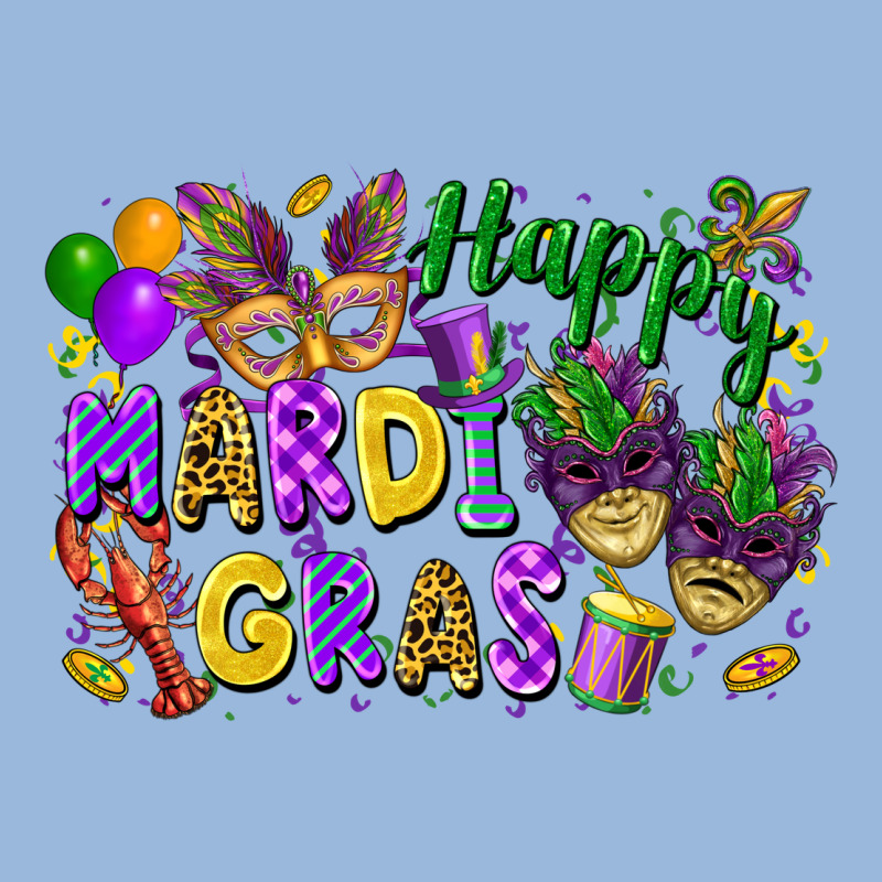 Happy Mardi Gras Premium Hoodie by FaDigitalArtStudio | Teevron