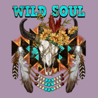 Wild Soul Bull Skull Heavyweight Hoodie | Teevron