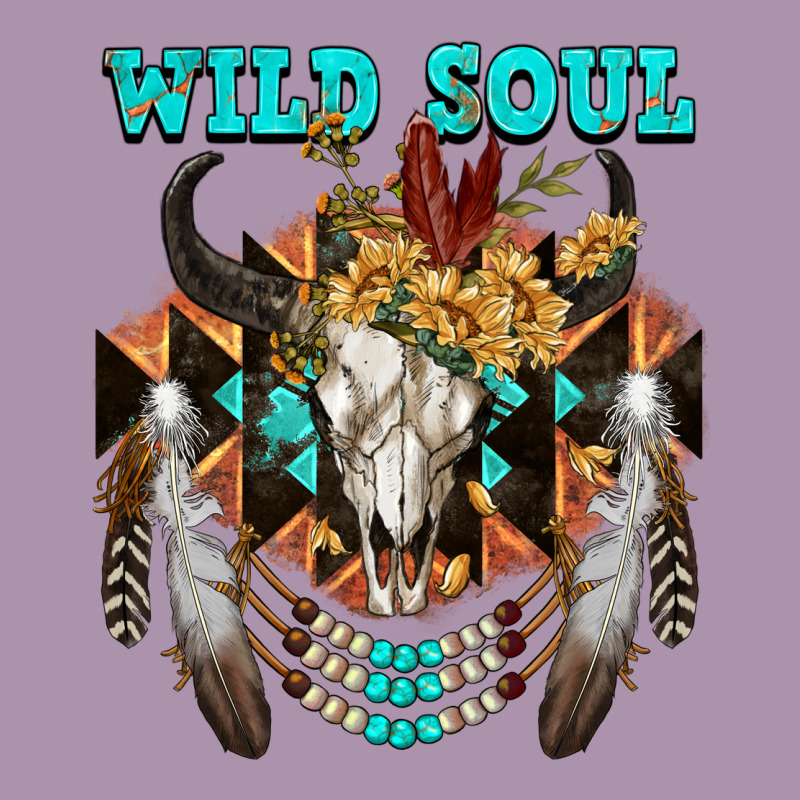 Wild Soul Bull Skull Heavyweight Hoodie by FaDigitalArtStudio | Teevron