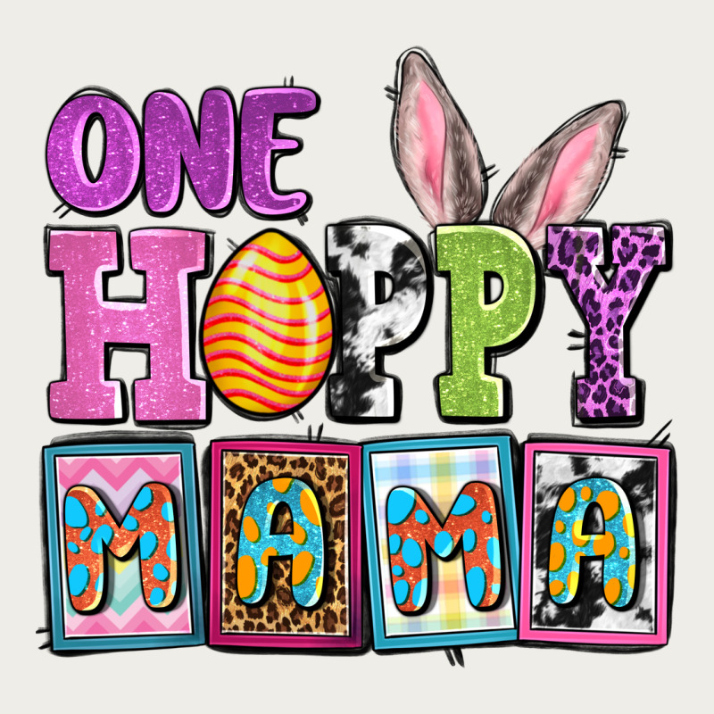 Easter Day One Hoppy Mama Zipper Hoodie by OliviaCreatesArt | Teevron