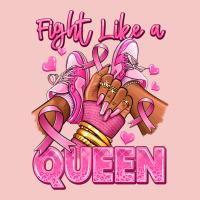 Survivor Queen Breast Cancer Afro Girl Sneakers Urban Heavy Tee | Teevron