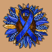Colon Cancer Awareness Sunflower Vintage Tee | Teevron