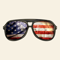 Amerıcan Flag Glasses Vintage Tee | Teevron