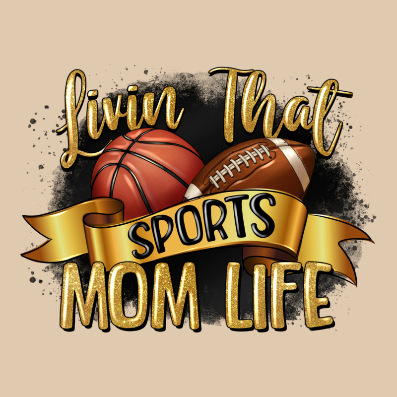 Livin That Sports Mom Life Heavyweight Sweatshirt by CowGirlArtShop | Teevron