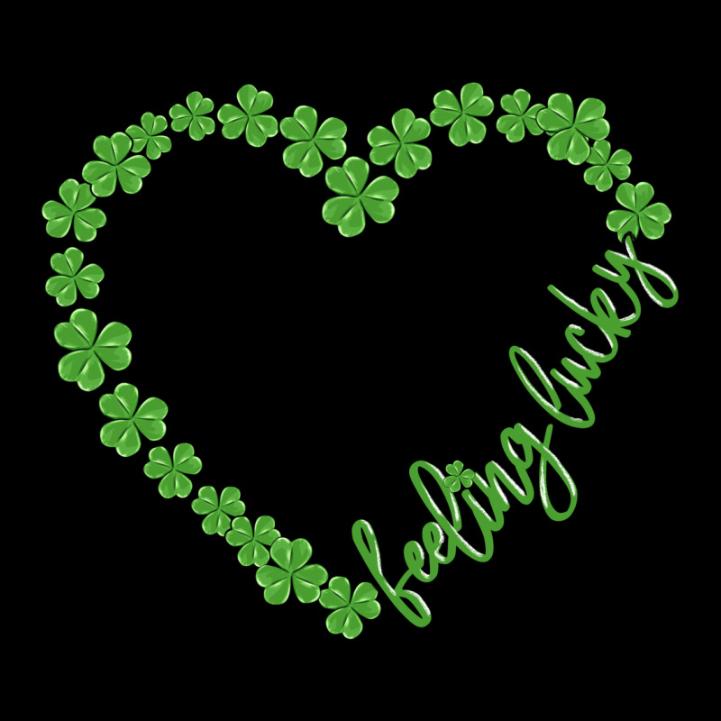 Shamrock Heart Felling Lucky Heavy Core Tee by MaliasSmallBusiness | Teevron