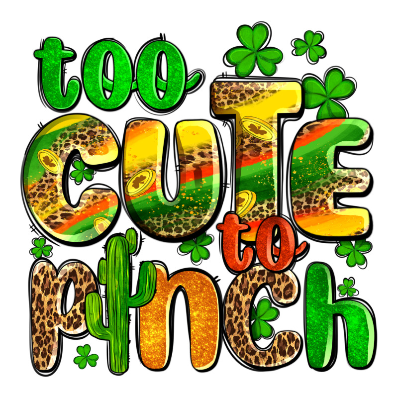 St. Patrick's Too Cute To Pinch Zipper Hoodie by OliviaCreatesArt | Teevron