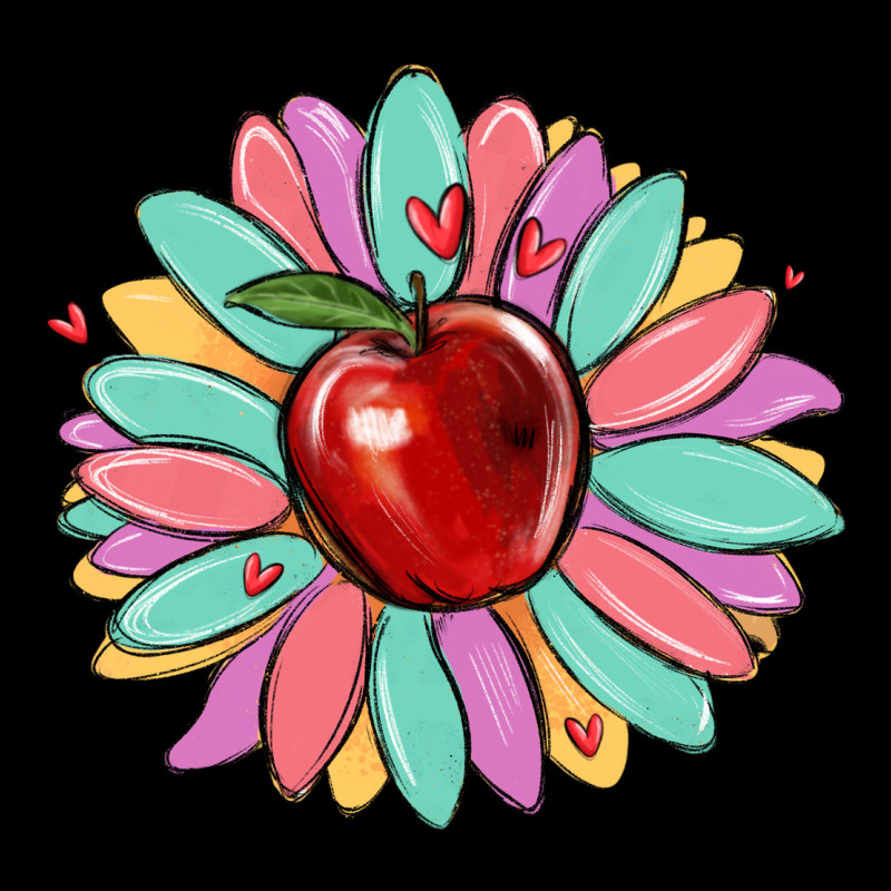 Teacher Apple Heavy Core Tee by MaliasSmallBusiness | Teevron