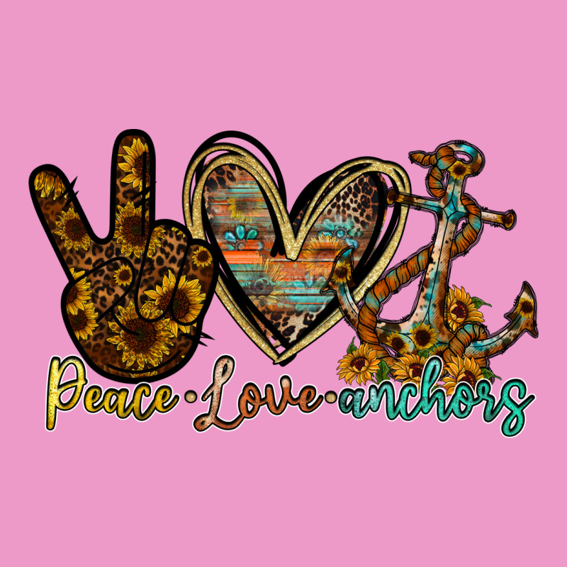 Peace Love Anchors Urban Hoodie by RacoonDesign | Teevron