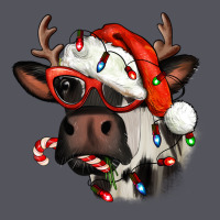 Christmas Cow With Antlers Vintage Hoodie | Teevron