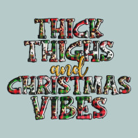 Thick Thighs And Christmas Vibes Heavy Core Tee | Teevron