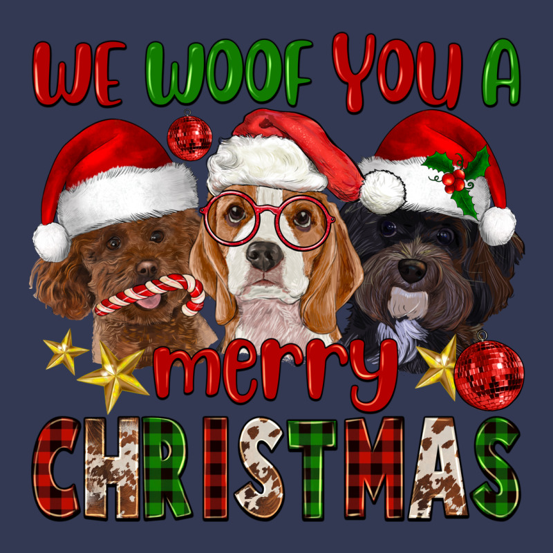 We Woof You A Merry Christmas Heavyweight Hoodie by FaDigitalArtStudio | Teevron