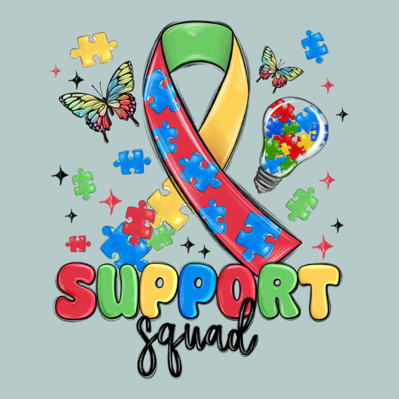Support Squad Autism Heavy Core Tee by MaliasSmallBusiness | Teevron