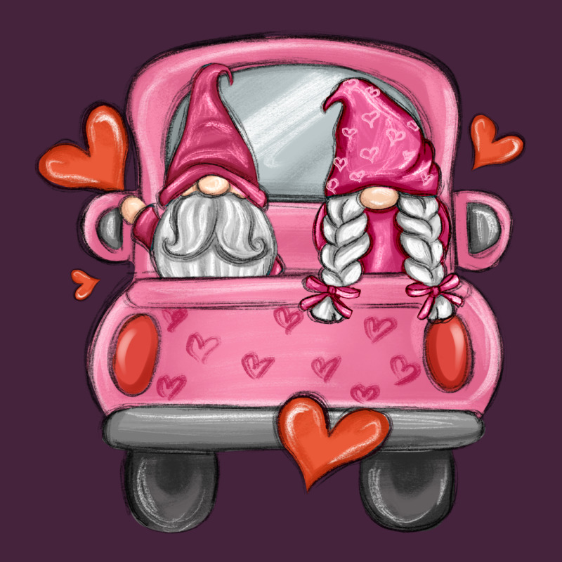 Valentines Day Gnome Truck Premium Tee by MaliasSmallBusiness | Teevron