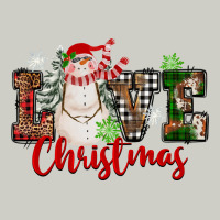 Love Christmas Snowman Heavyweight Hoodie | Teevron