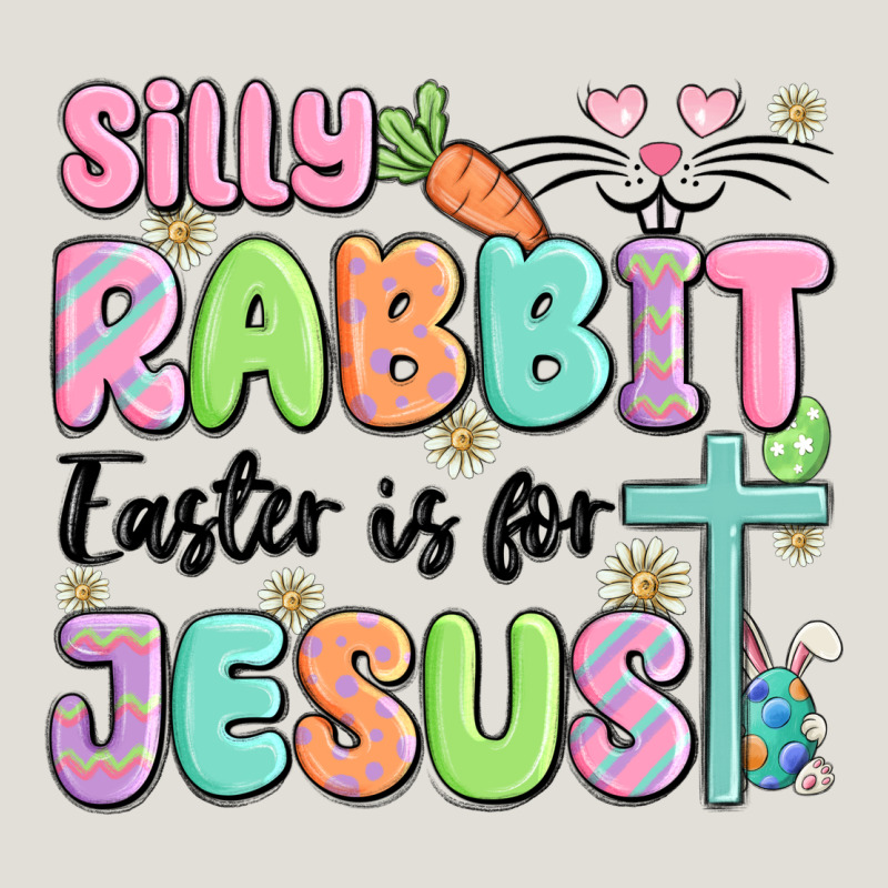 Silly Rabbit Easter Is For Jesus Heavy Core Tee by MaliasSmallBusiness | Teevron